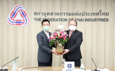 อธิบดีกรมโรงงานอุตสาหกรรม แสดงความยินดีประธาน ส.อ.ท. ท่านใหม่ พร้อมร่วมมือและสนับสนุนขีดความสามารถให้กับภาคอุตสาหกรรมไทย