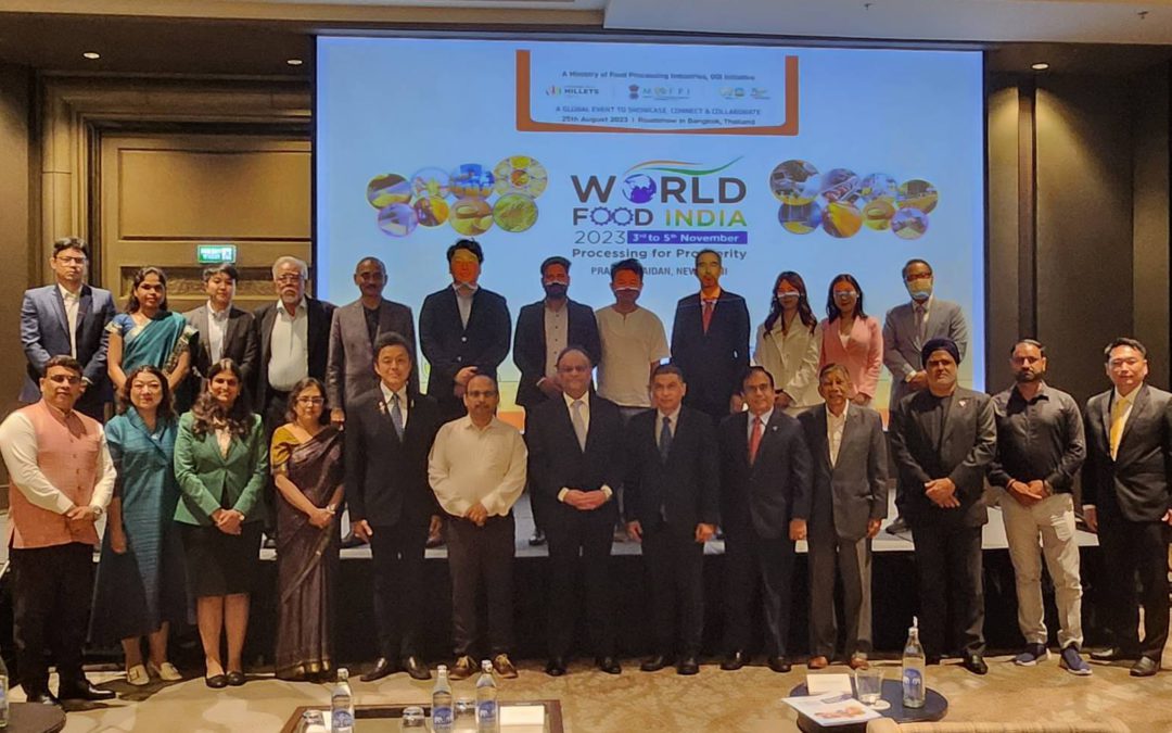 เข้าร่วมงาน World Food India 2023 Roadshow in Bangkok