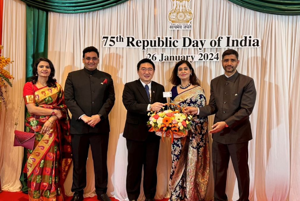 ร่วมแสดงความยินดีงาน 75th Republic Day of India