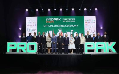 ประธานกลุ่มอุตสาหกรรมอาหารและเครื่องดื่ม เข้าร่วมเปิดงาน ProPak Asia 2024